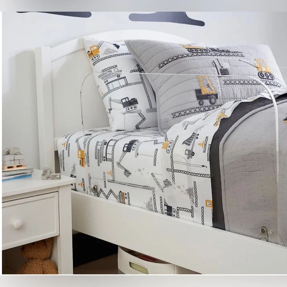 Pottery Barn Ethan Construction Builder flat Sheet